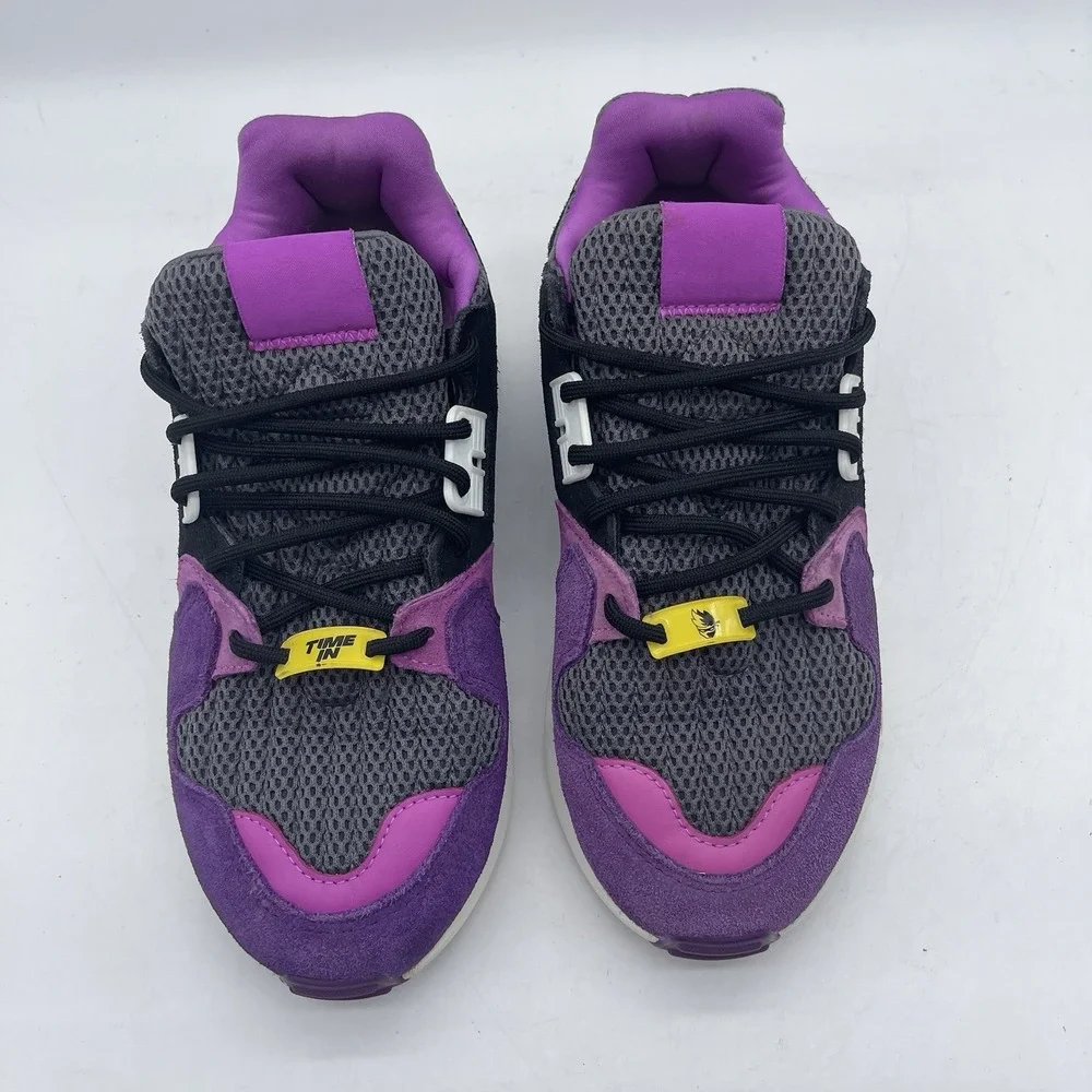 Adidas NINJA ZX Torsion FX6622 Kid's Size 5.5 Running Shoes Ninja Glory Purple